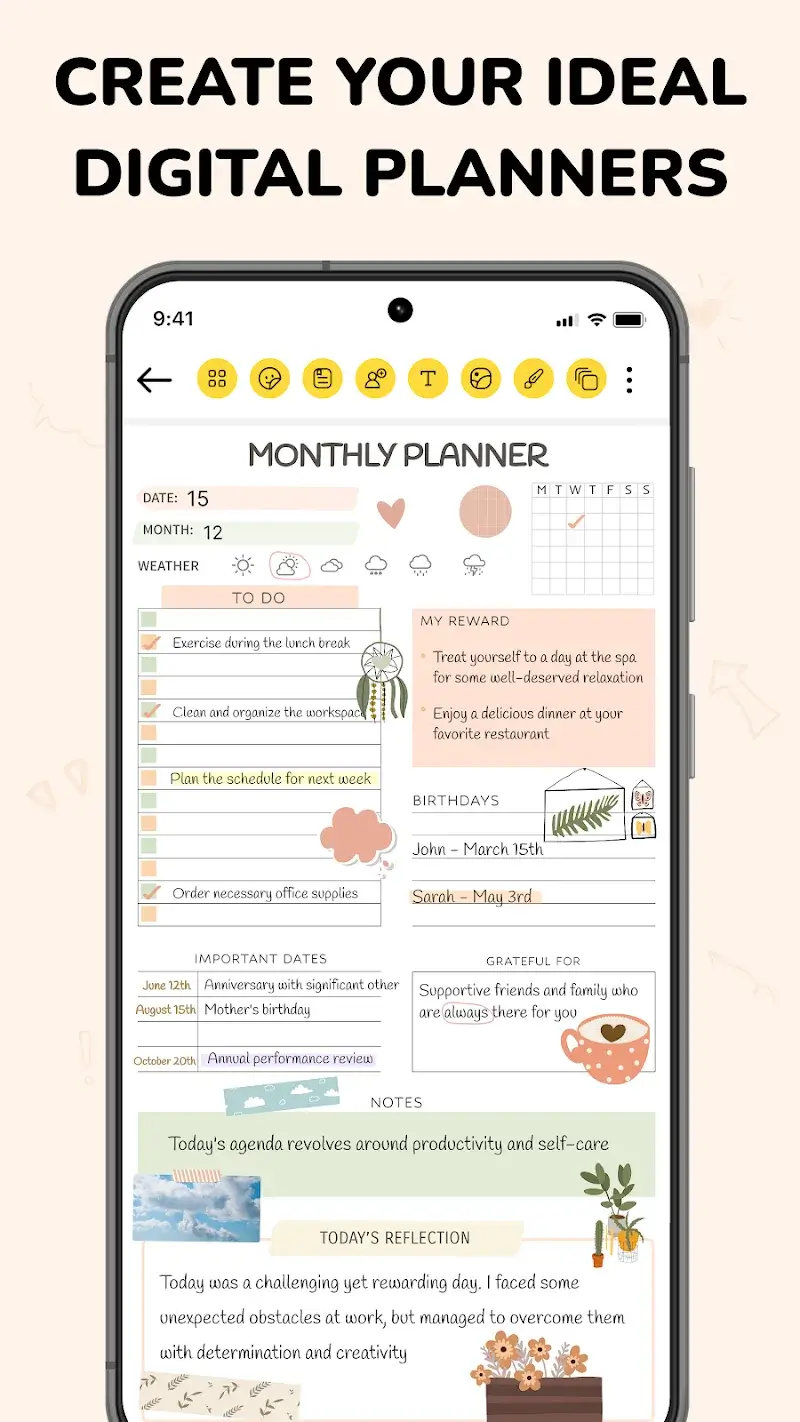 Journal: Notes, Planner, PDFs screenshot 1