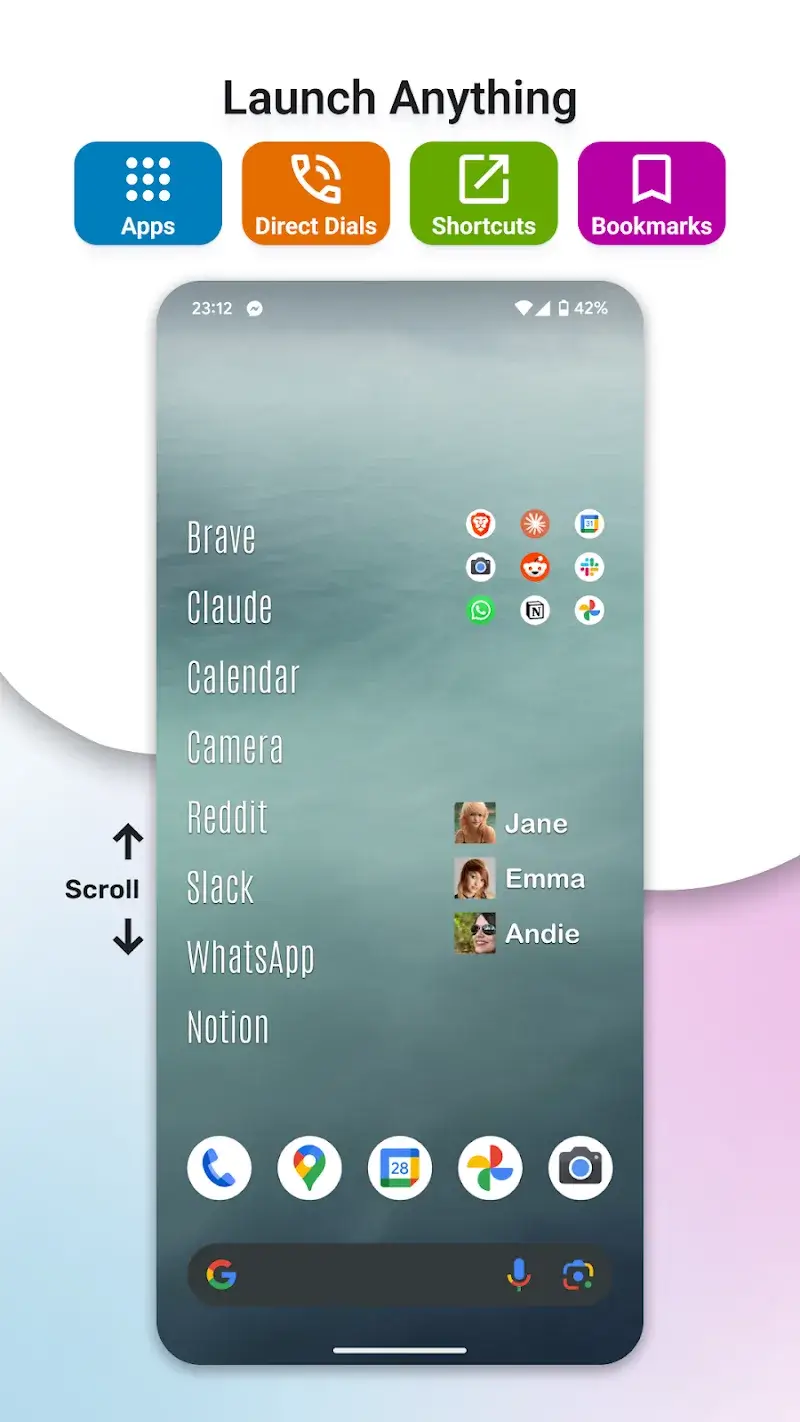 Launchy Widget screenshot 1