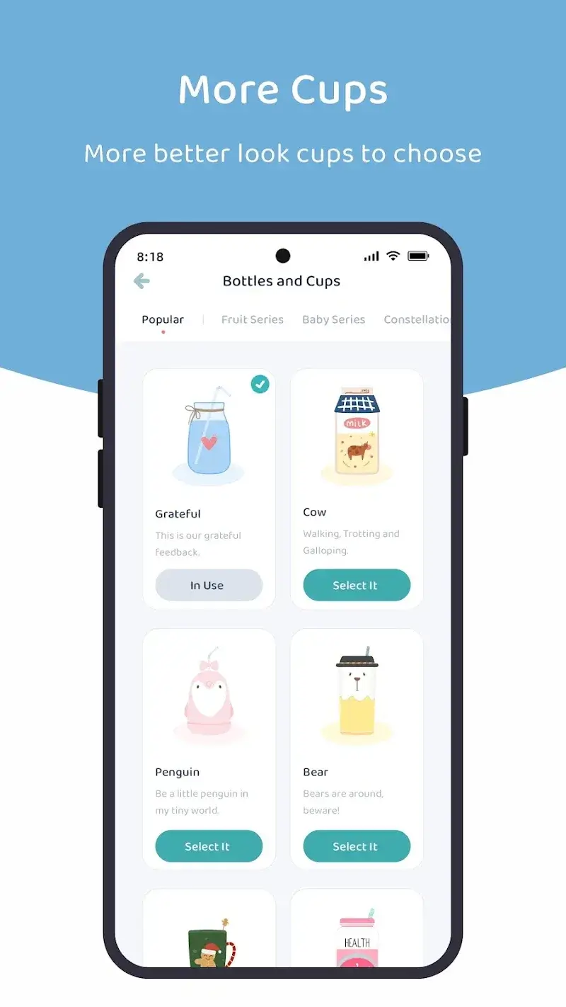Lemonlet Water Tracker screenshot 1