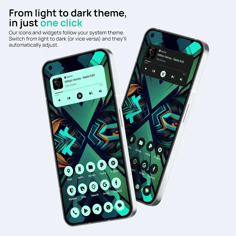 Lena Adaptive: Icon Pack screenshot 1