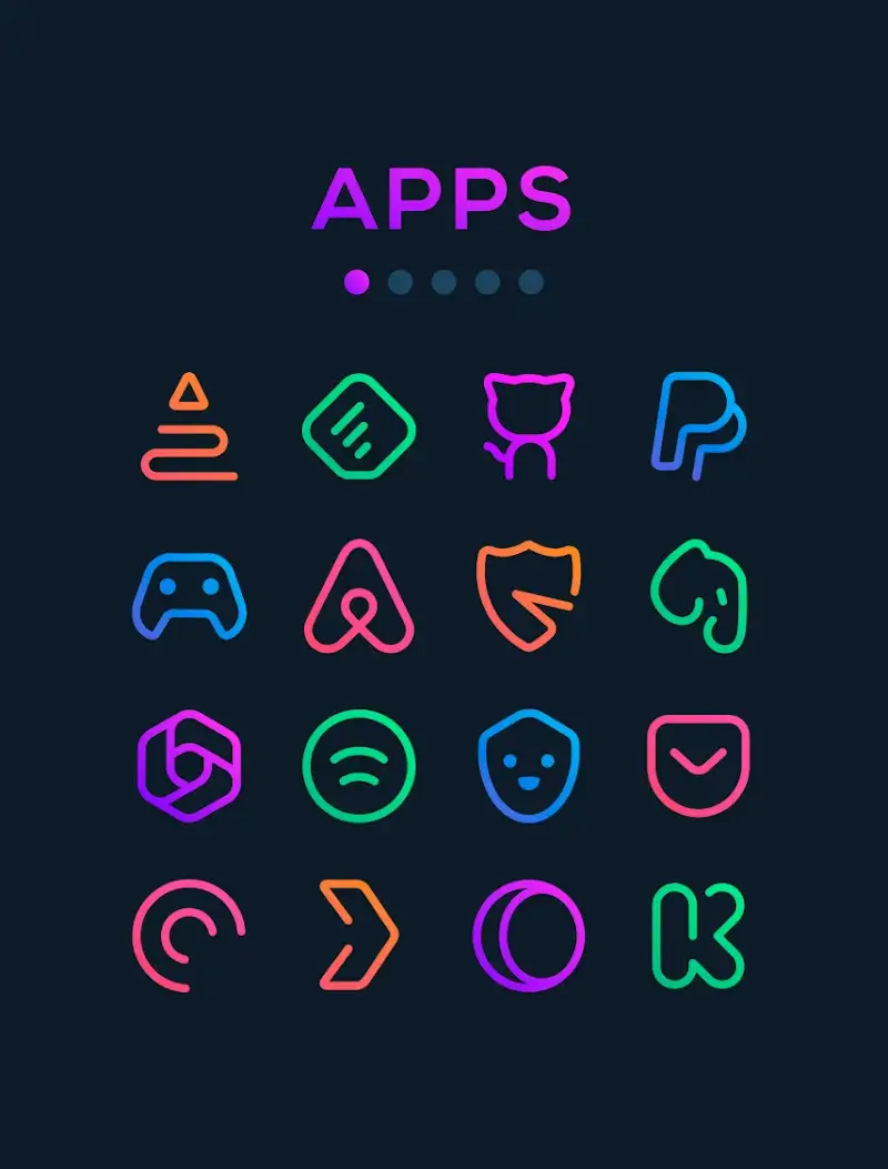 Linebit Icon Pack screenshot 1