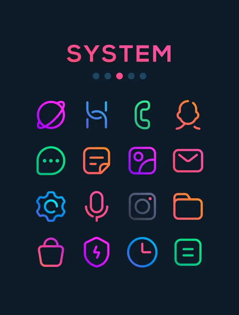 Linebit Icon Pack screenshot 1