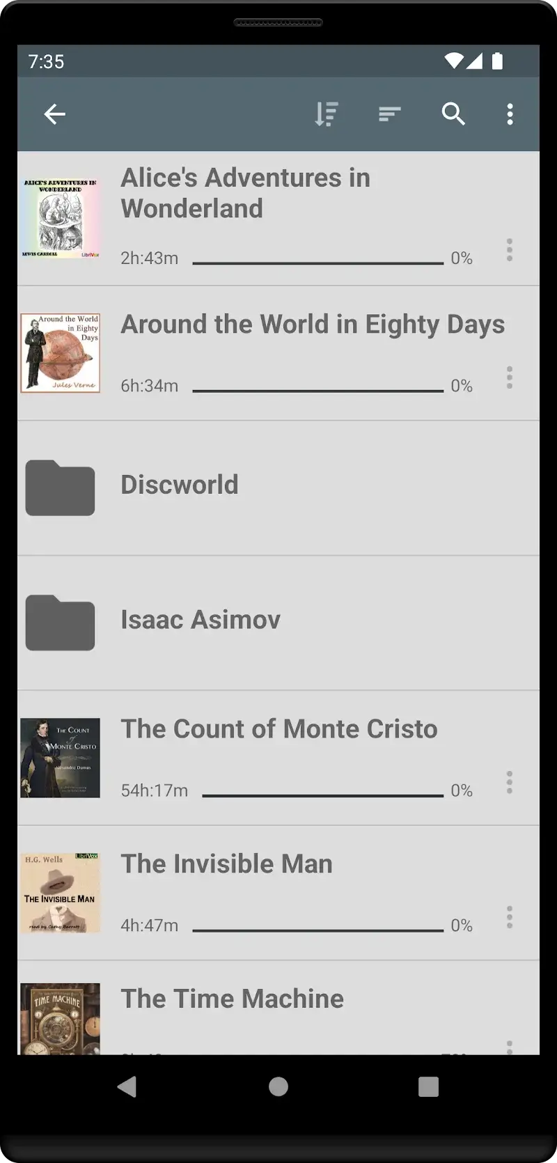 Listen Audiobook Player screenshot 1