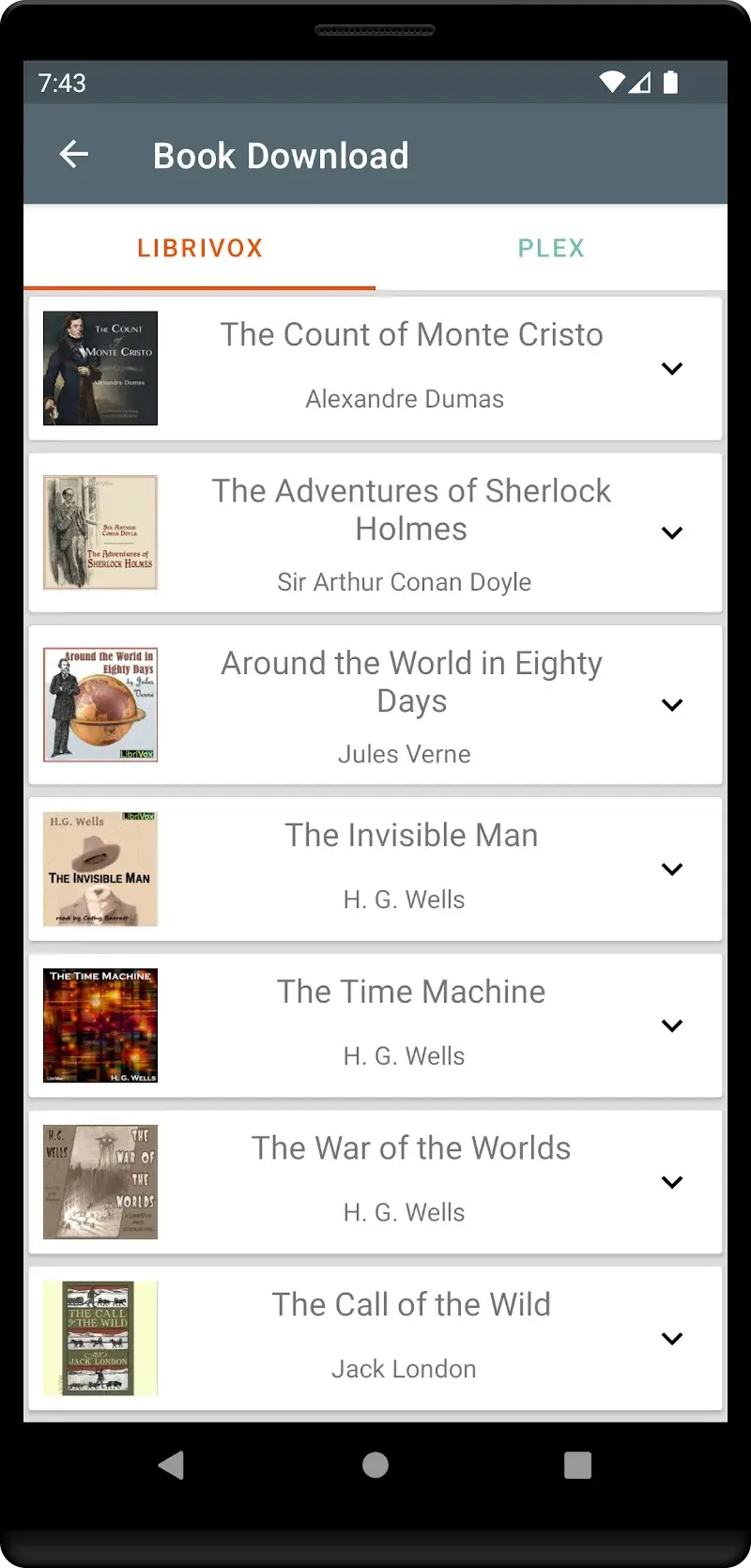 Listen Audiobook Player screenshot 1