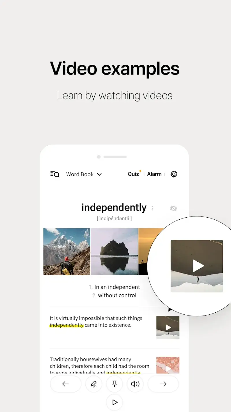 Lockscreen English Dictionary screenshot 1