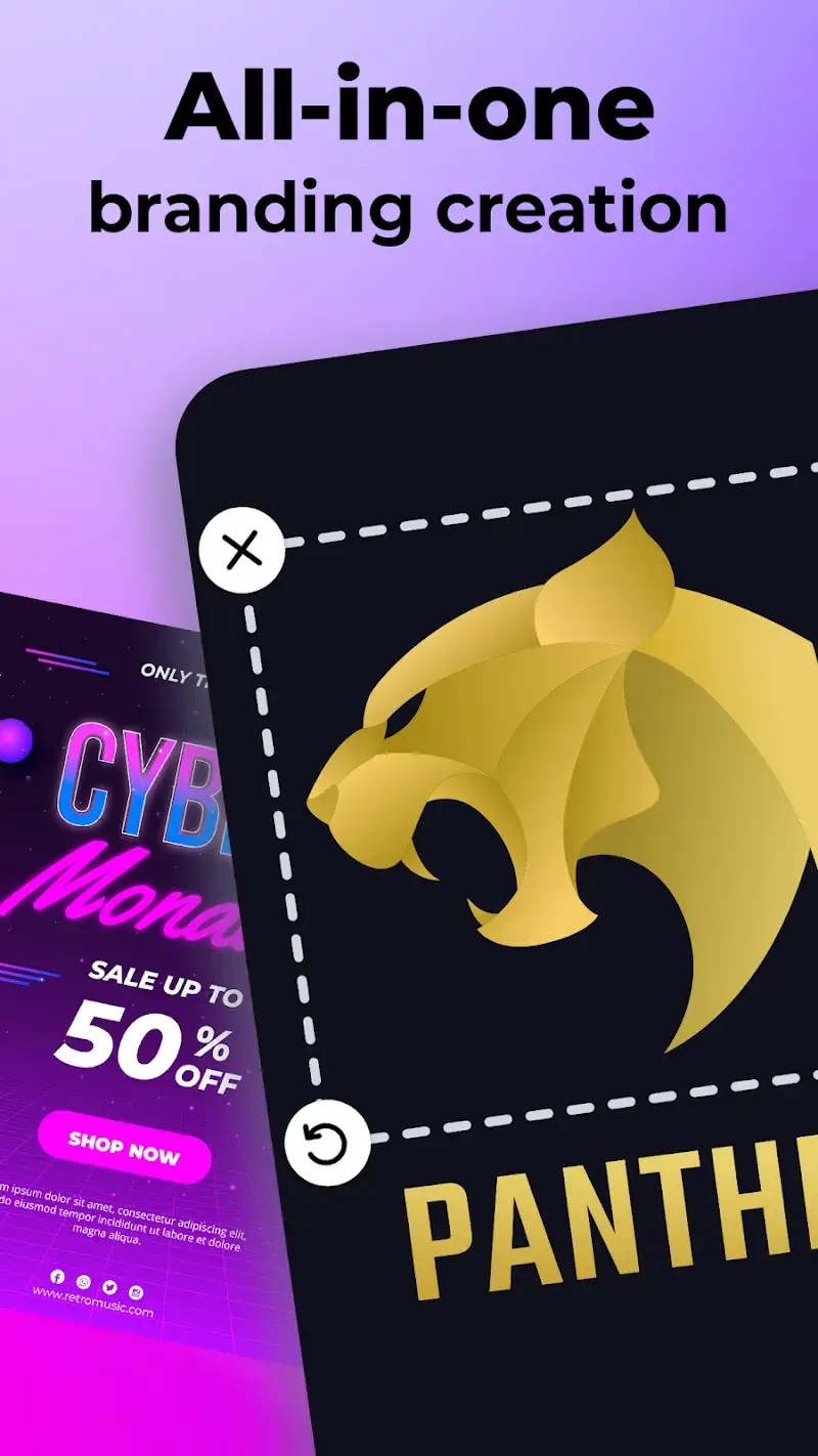 Logo Maker & Logo Creator (LogoX) screenshot 1