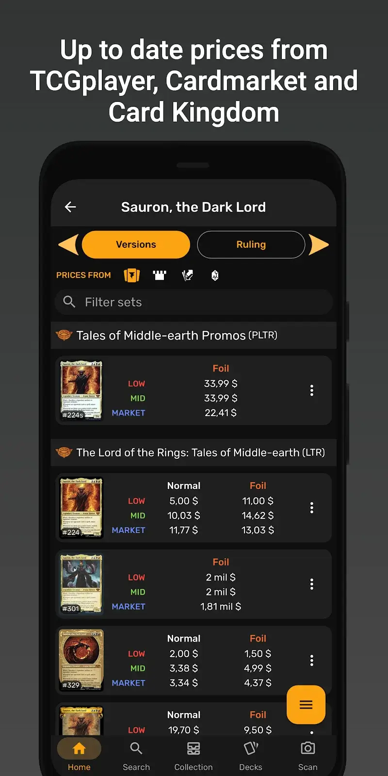 ManaBox screenshot 1