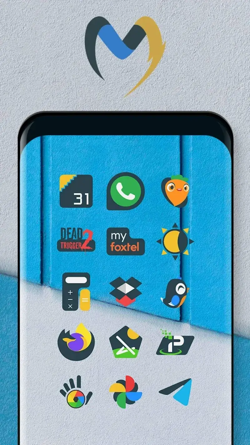 Material UI Dark Icon Pack screenshot 1