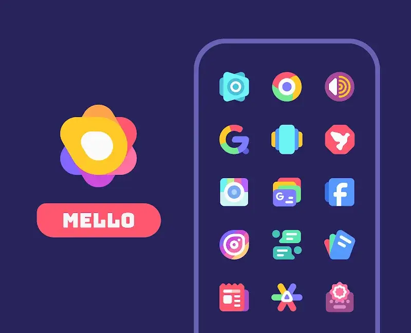 Mello Icon Pack screenshot 1