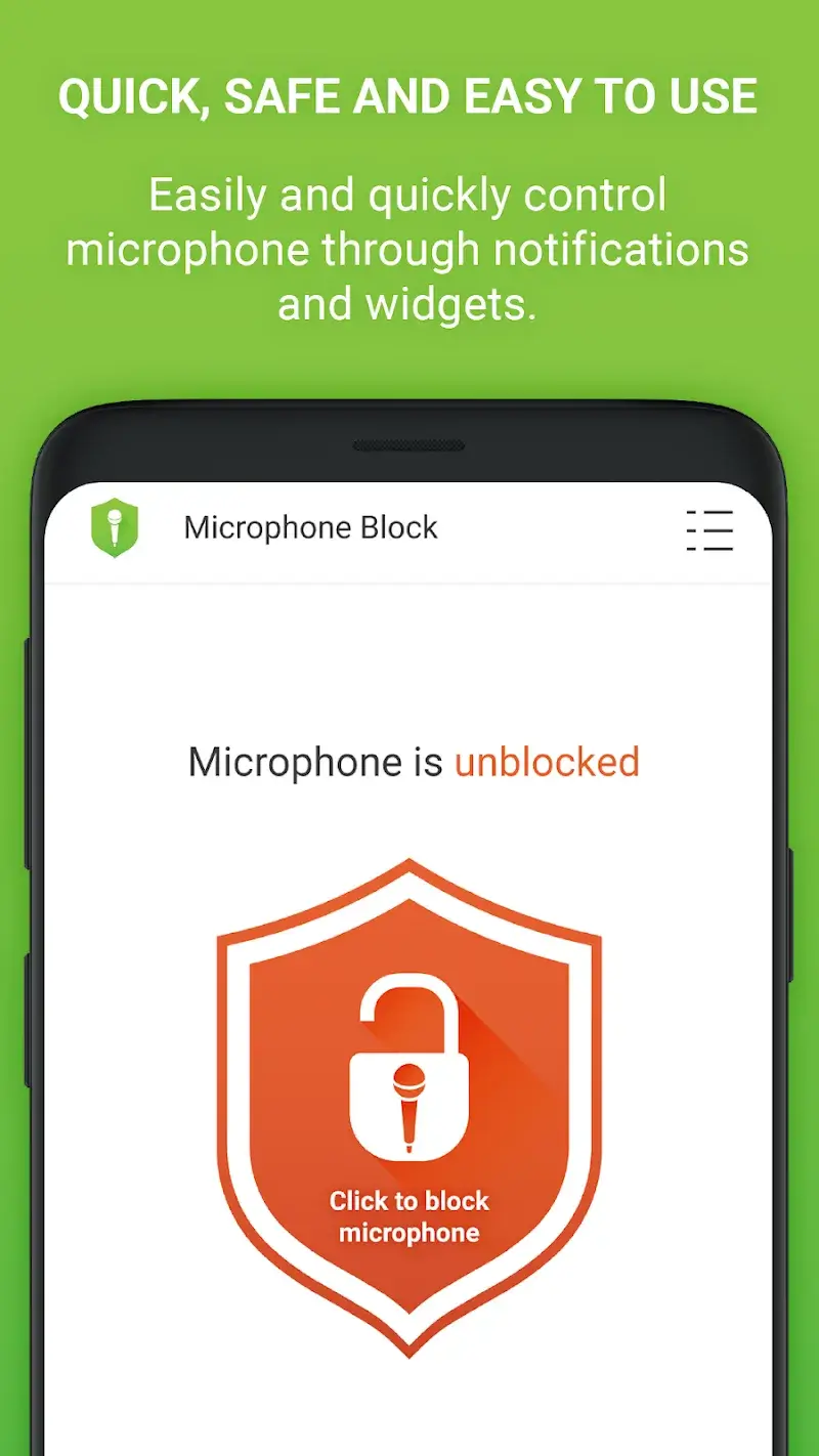 Microphone Blocker - Anti Spy screenshot 1