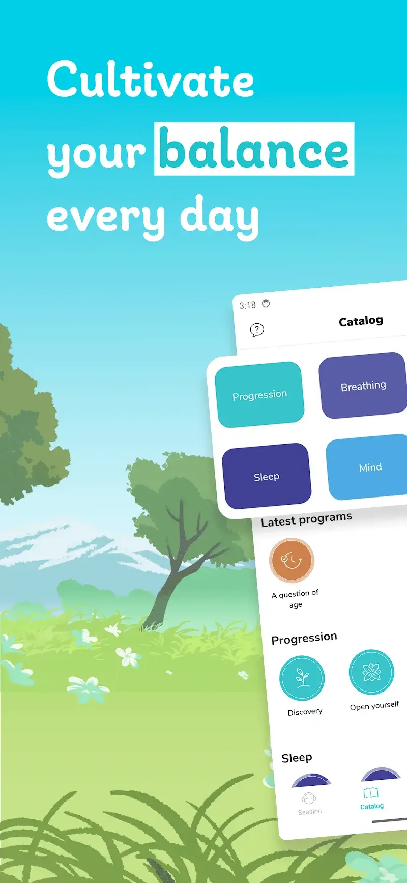 Mindfulness with Petit BamBou screenshot 1
