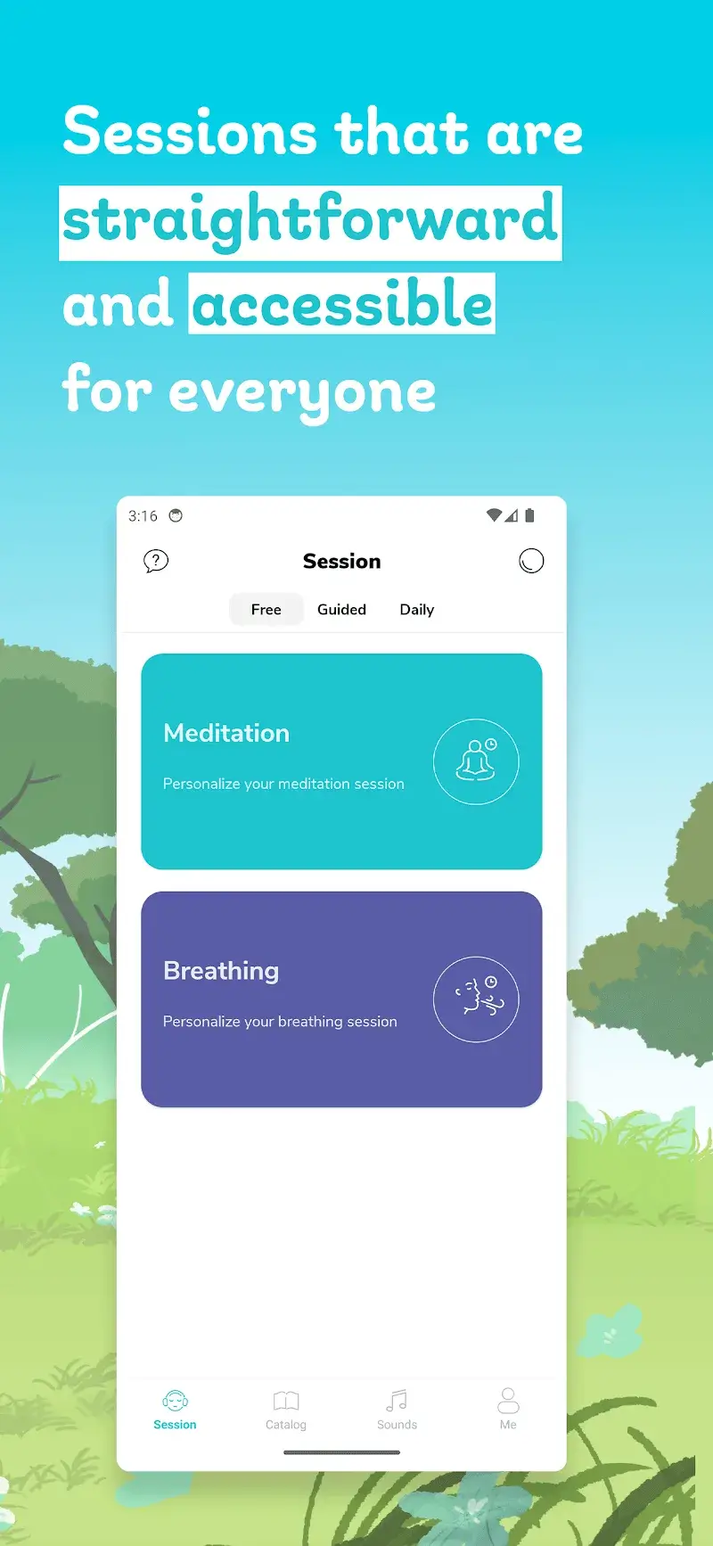 Mindfulness with Petit BamBou screenshot 1