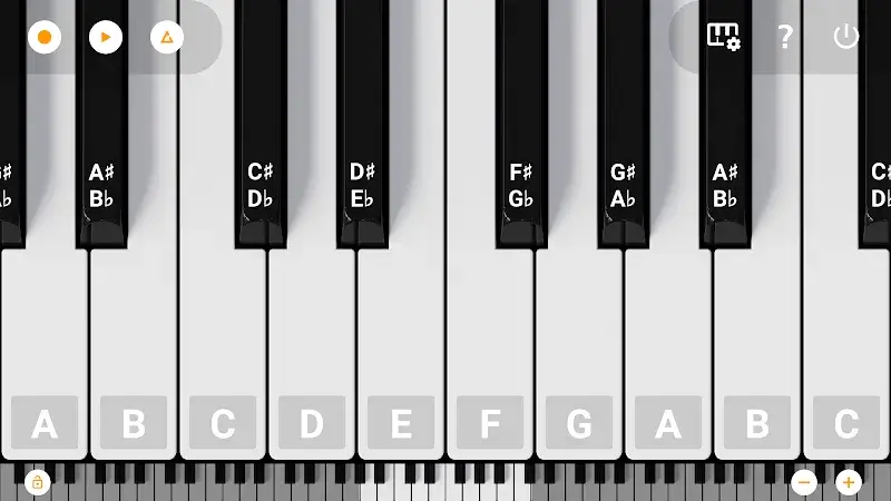 Mini Piano Pro screenshot 1