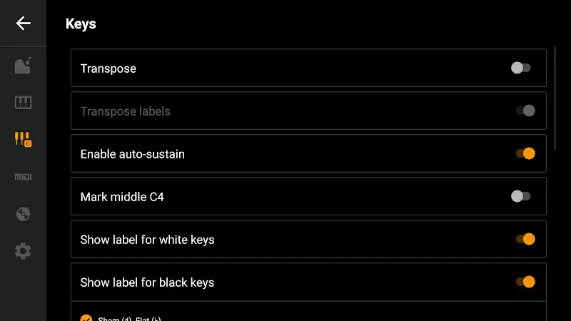 Mini Piano Pro screenshot 1