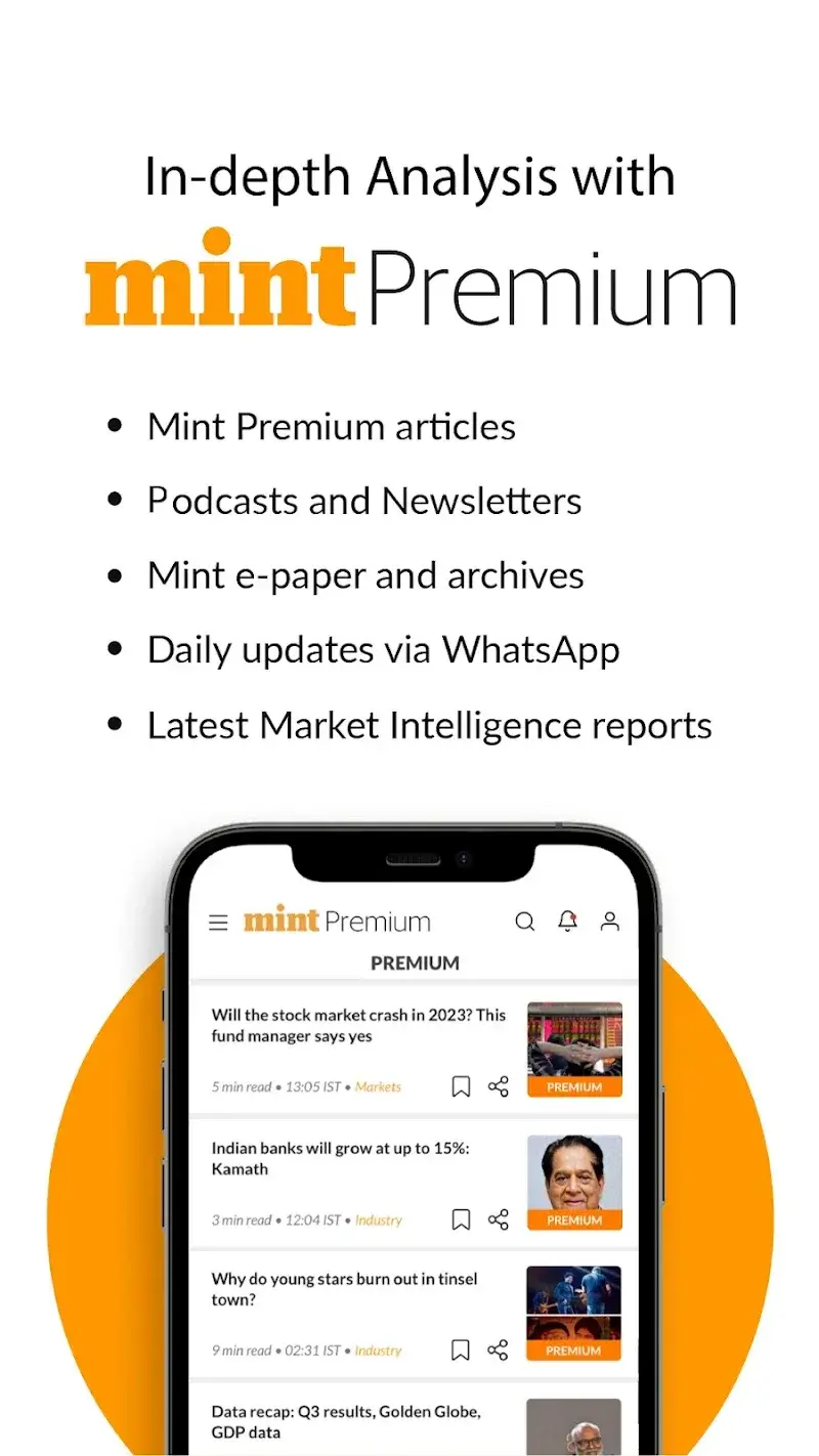 Mint - Business & Market News screenshot 1