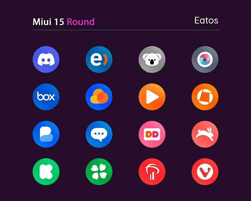 Miui 15 - Icon Pack (Round) screenshot 1
