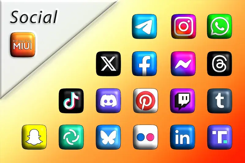 MIUI 3D - Icon Pack screenshot 1