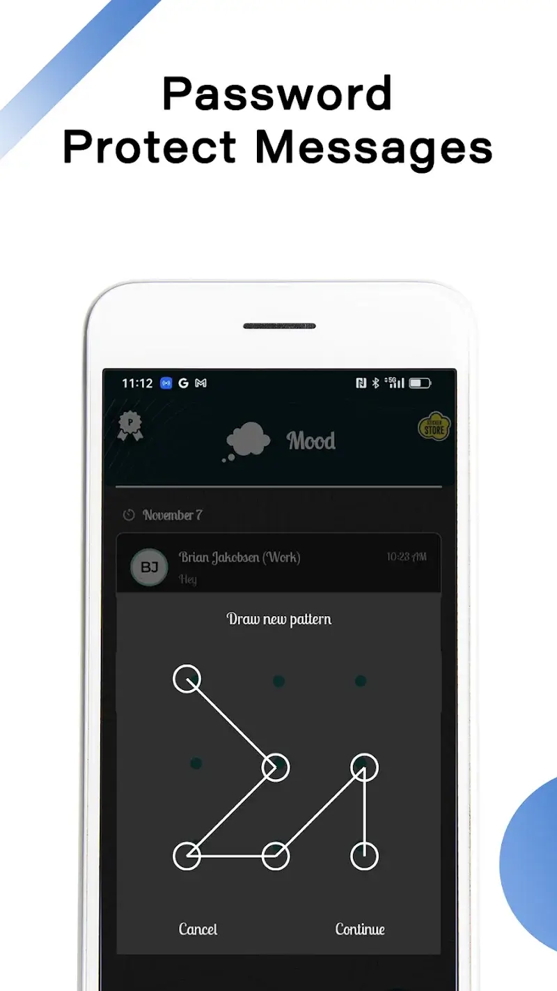 Mood SMS screenshot 1