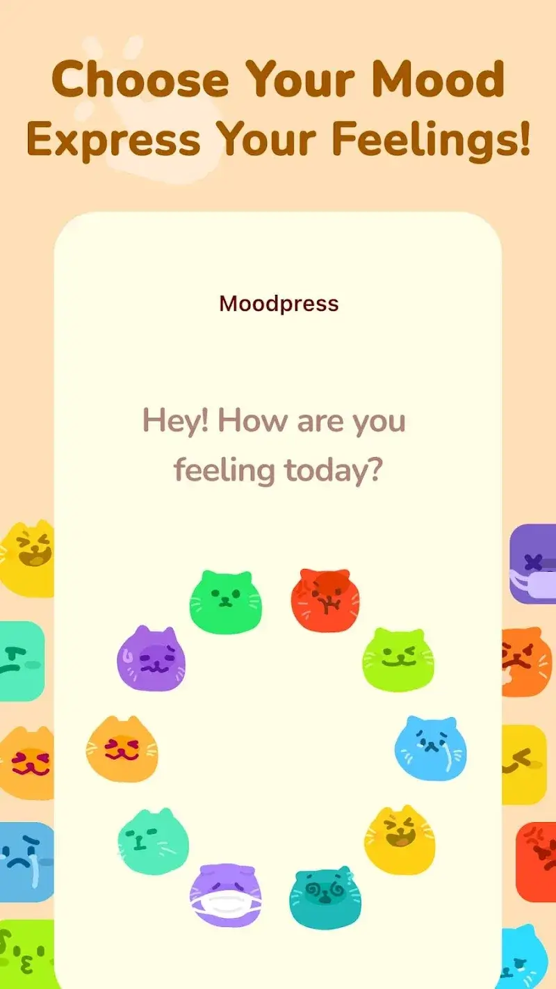 Moodpress screenshot 1