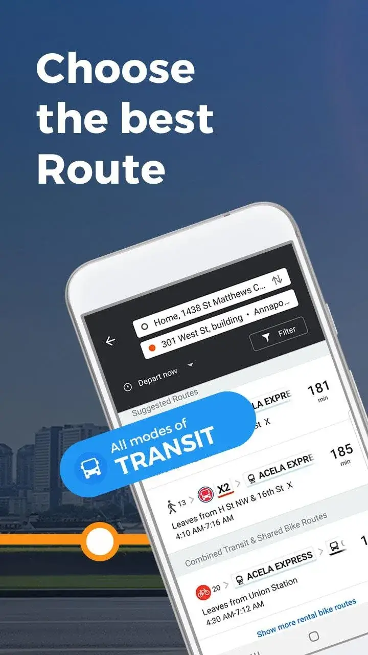 Moovit: Your Transit Tracker screenshot 1