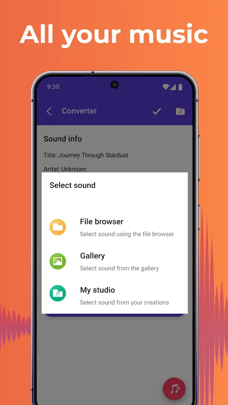 Music Editor: Ringtone & MP3 screenshot 1