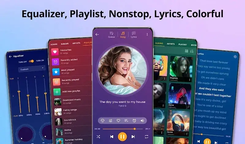 Music player screenshot 1