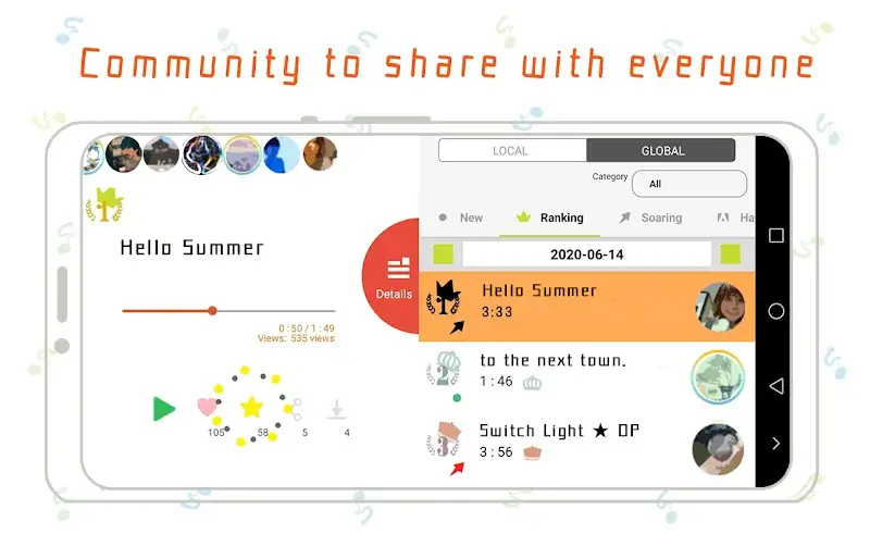musicLine screenshot 1