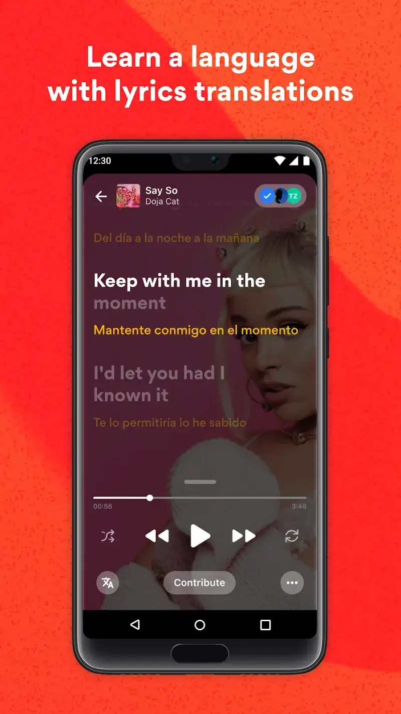 Musixmatch: lyrics finder screenshot 1