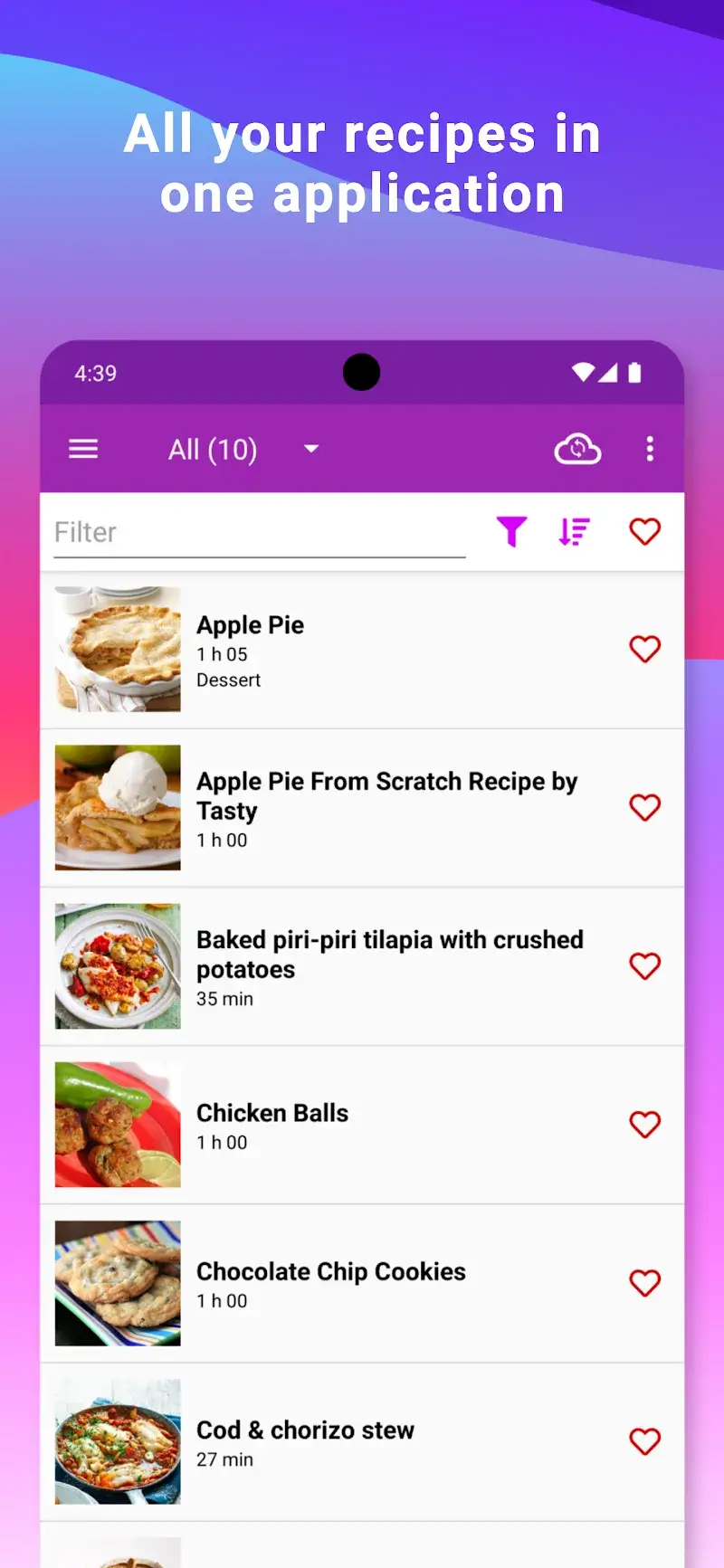 My Recipe Box screenshot 1