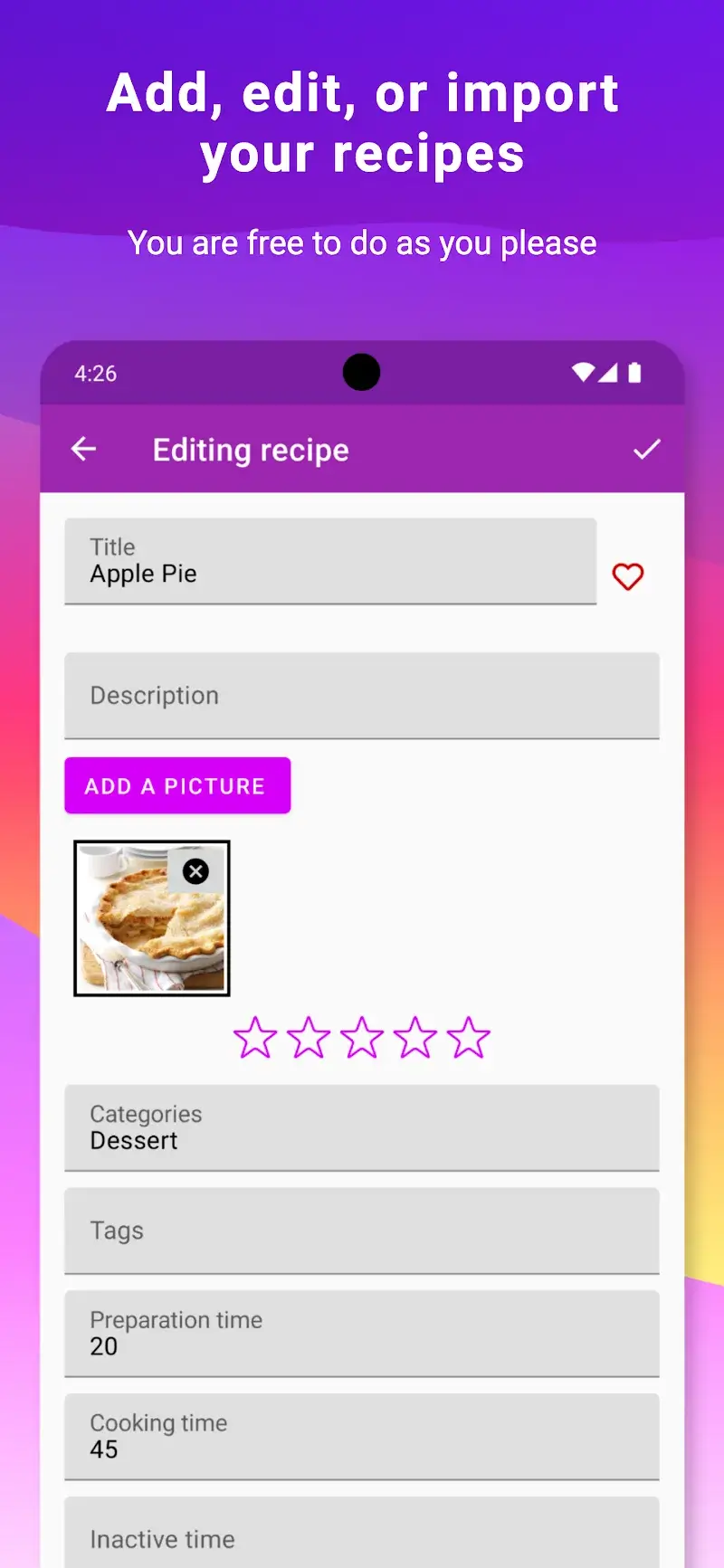 My Recipe Box screenshot 1