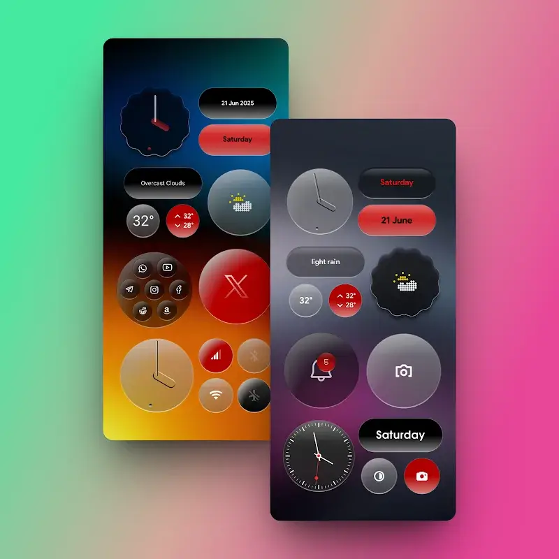My Thing Glass Kwgt screenshot 1