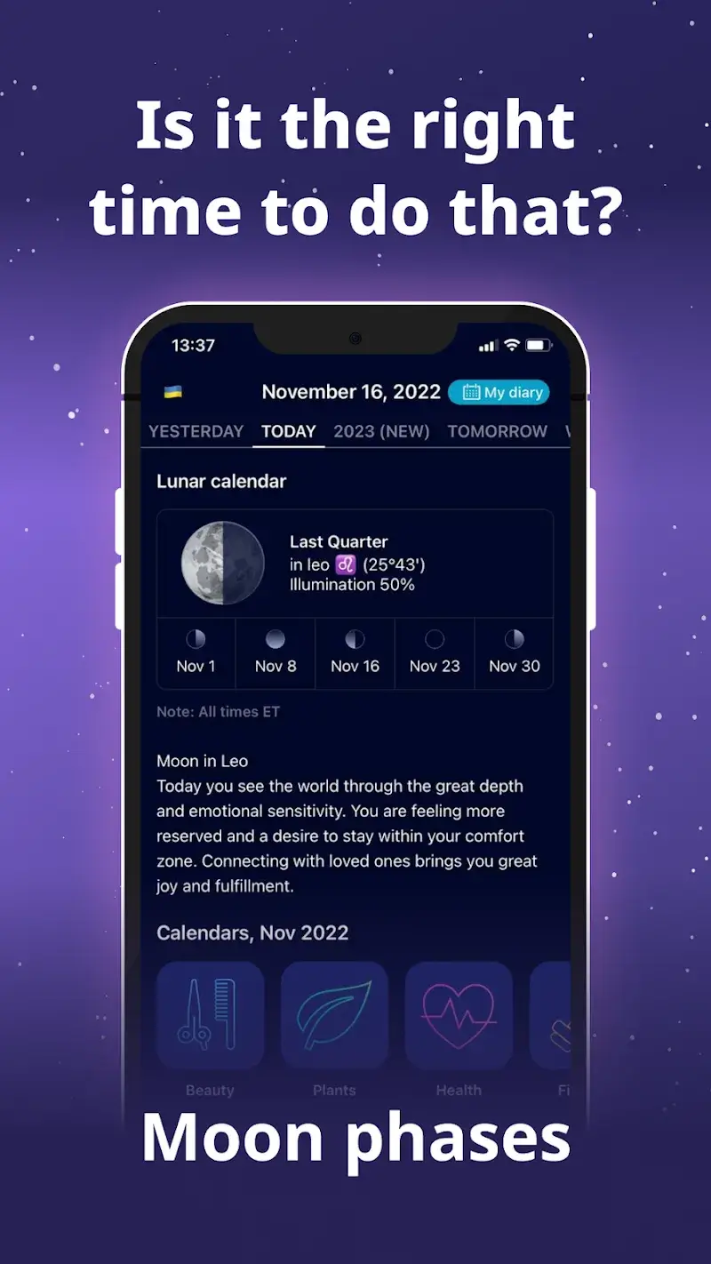 Nebula: Horoscope & Astrology screenshot 1