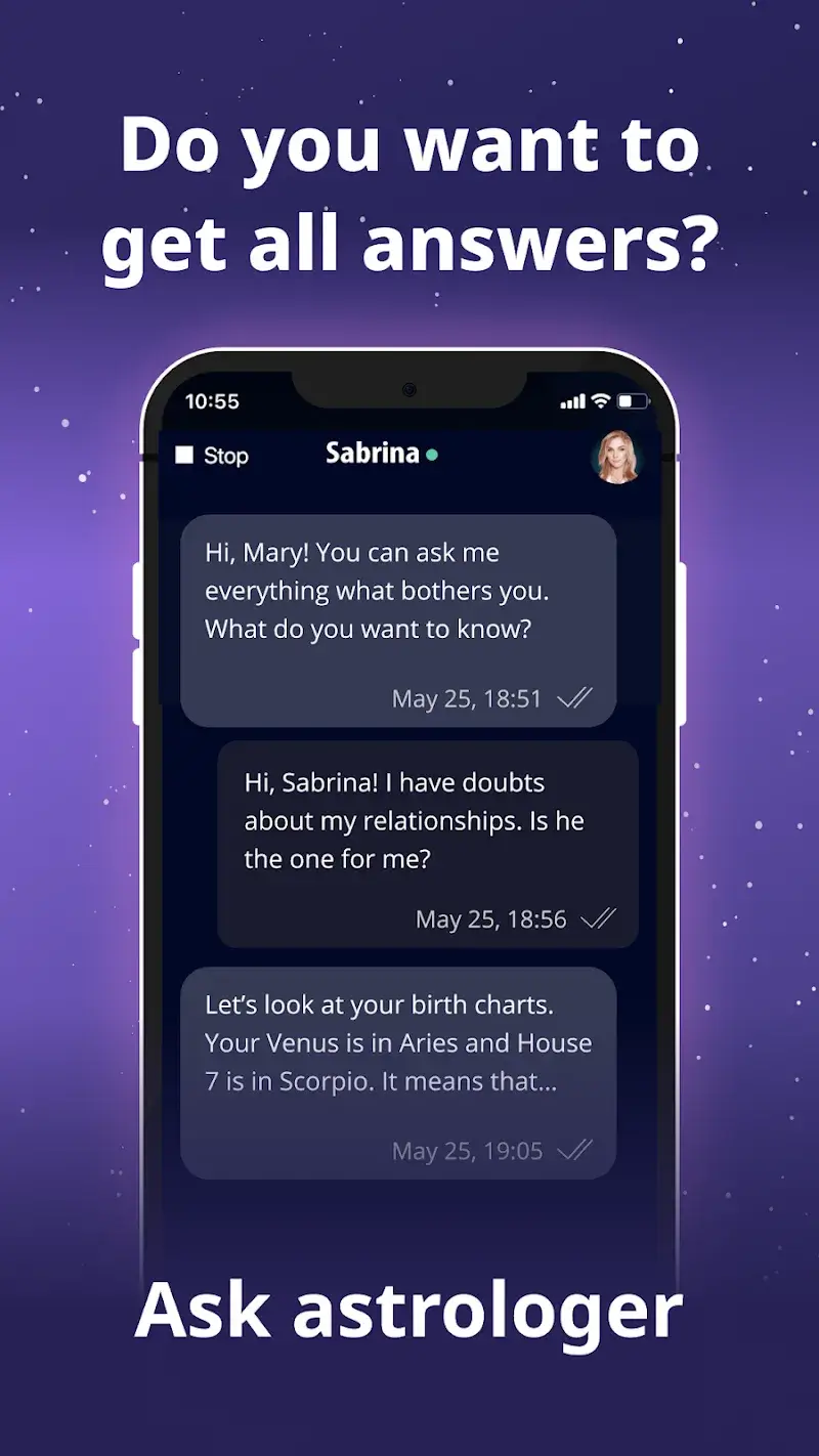 Nebula: Horoscope & Astrology screenshot 1