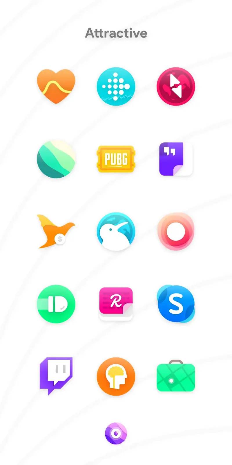 Nebula Icon Pack screenshot 1