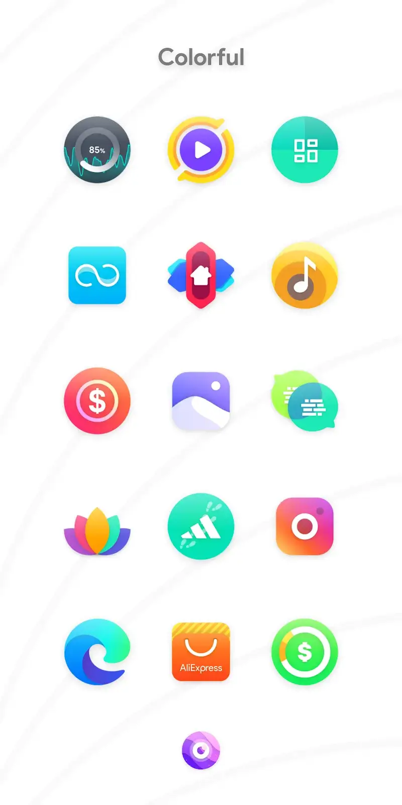 Nebula Icon Pack screenshot 1
