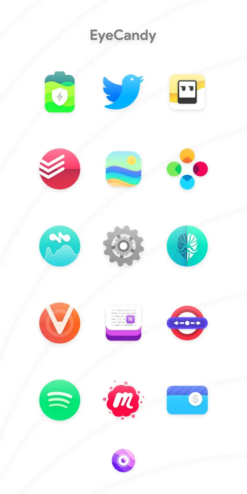 Nebula Icon Pack screenshot 1