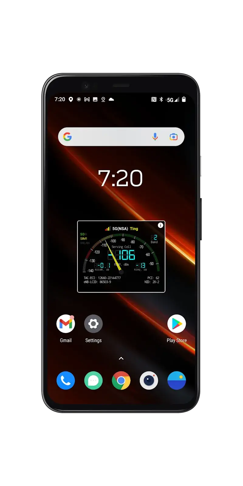 Network Cell Info & Wifi screenshot 1