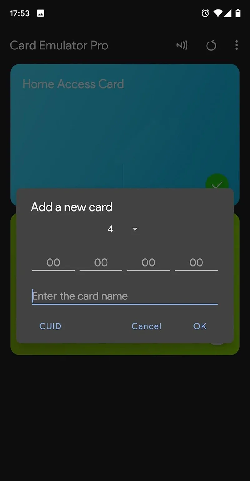 NFC Card Emulator Pro (Root) screenshot 1