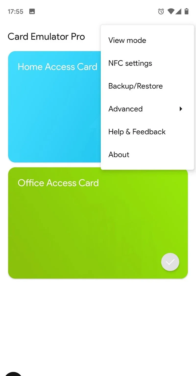 NFC Card Emulator Pro (Root) screenshot 1