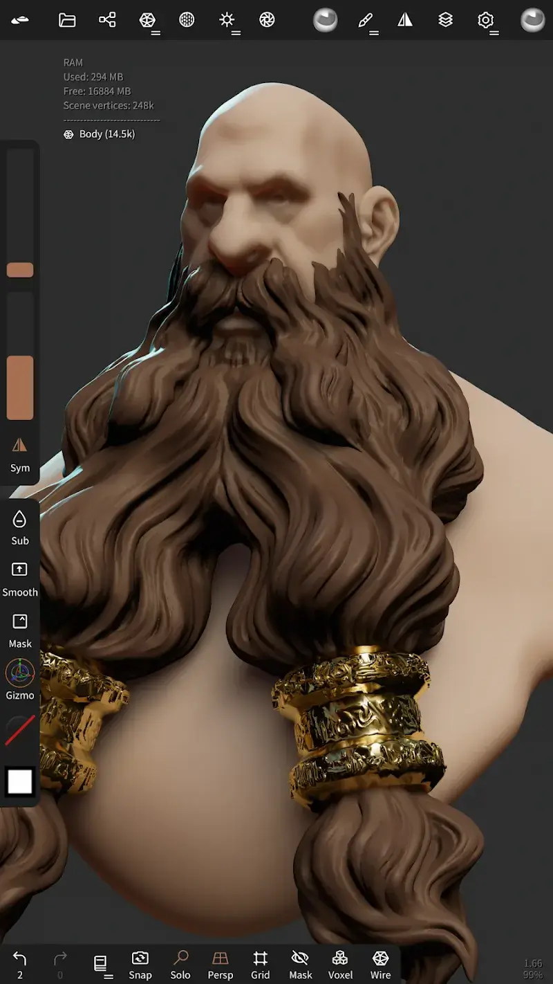 Nomad Sculpt screenshot 1