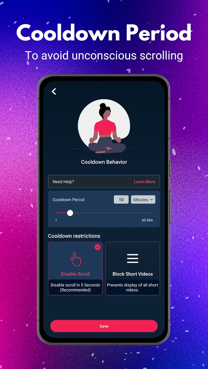NoScroll screenshot 1