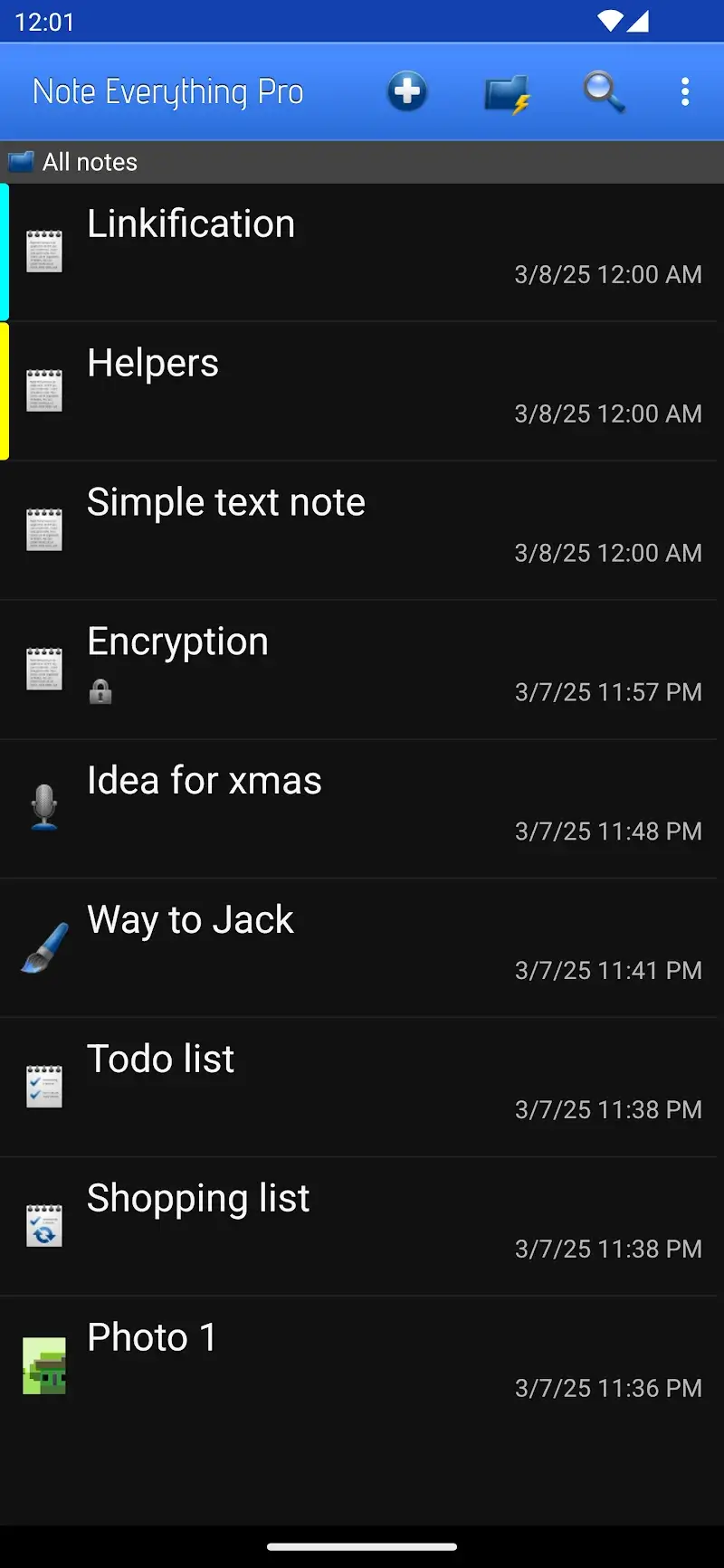 Note Everything screenshot 1