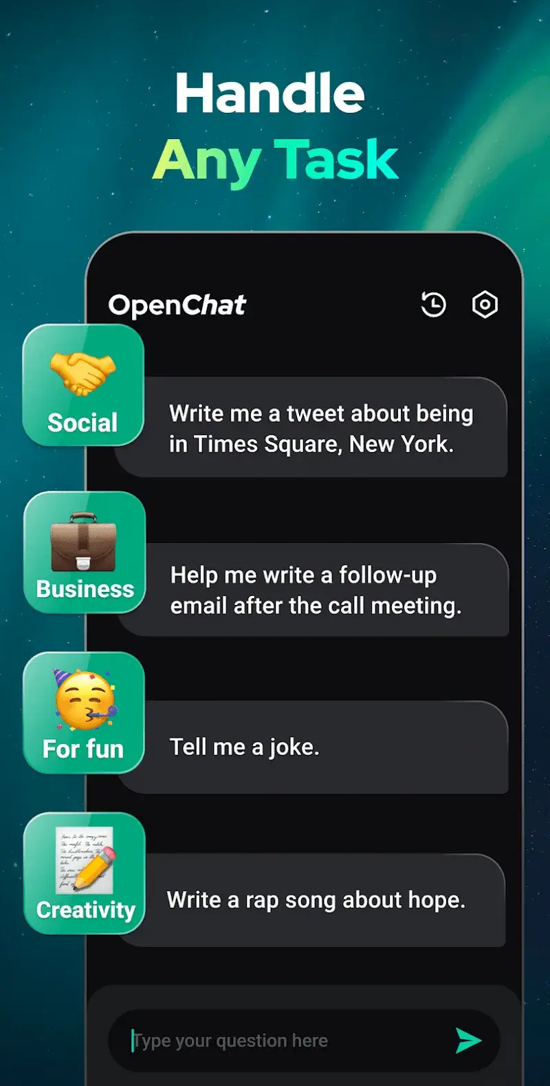 Open Chat screenshot 1
