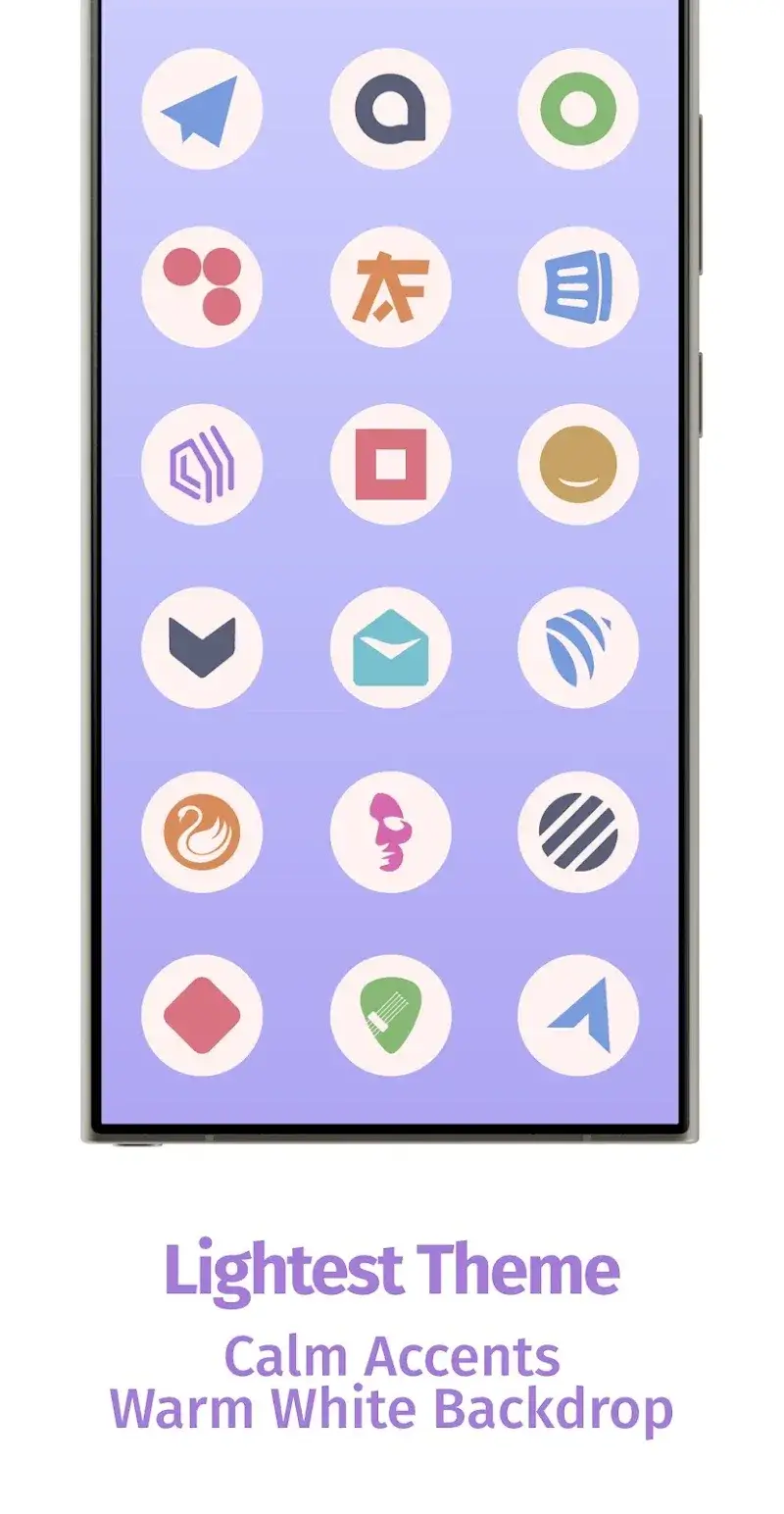 Pastel Light Icon Pack screenshot 1