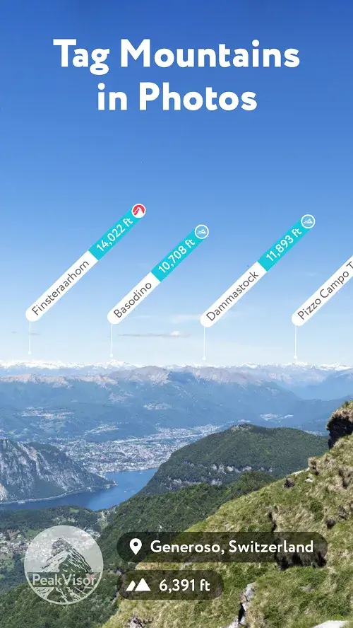 PeakVisor screenshot 1