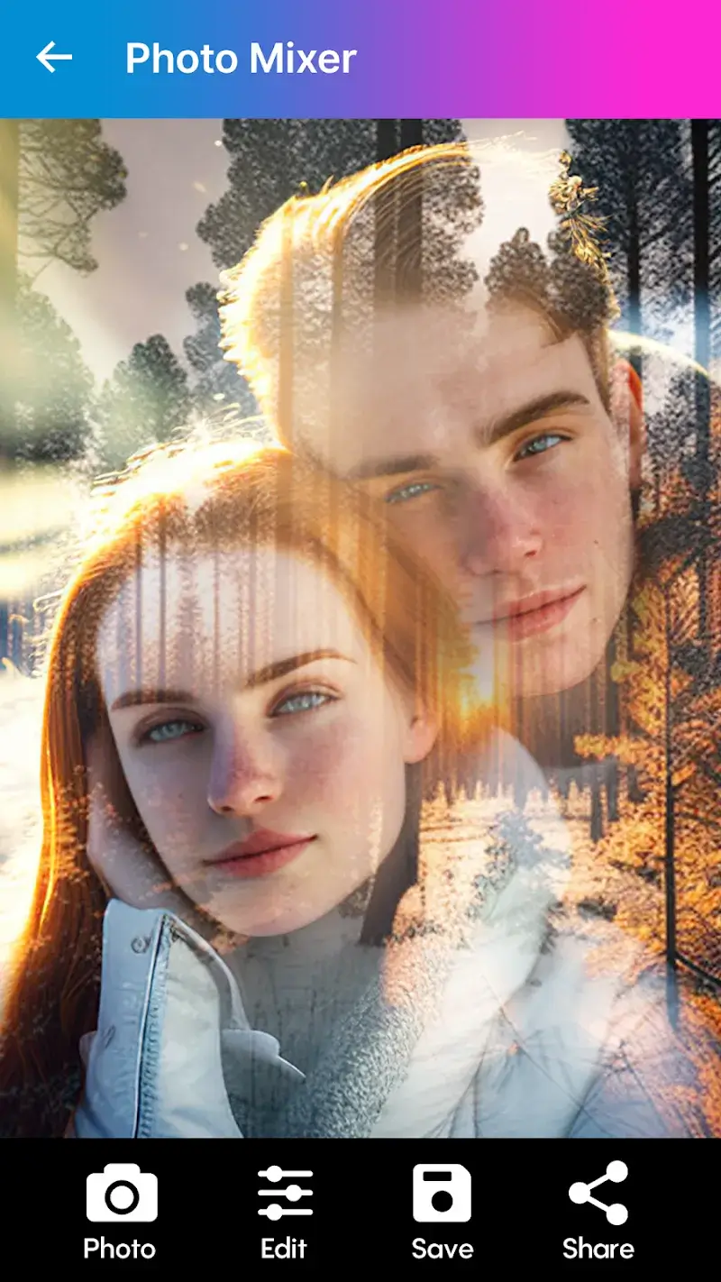 Photo Mixer - Photo Blender screenshot 1