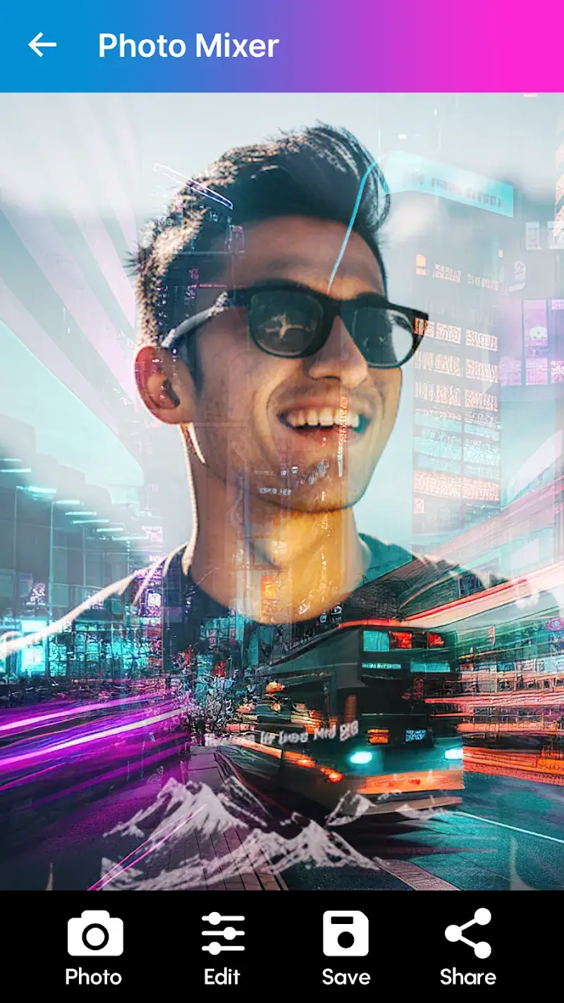 Photo Mixer - Photo Blender screenshot 1