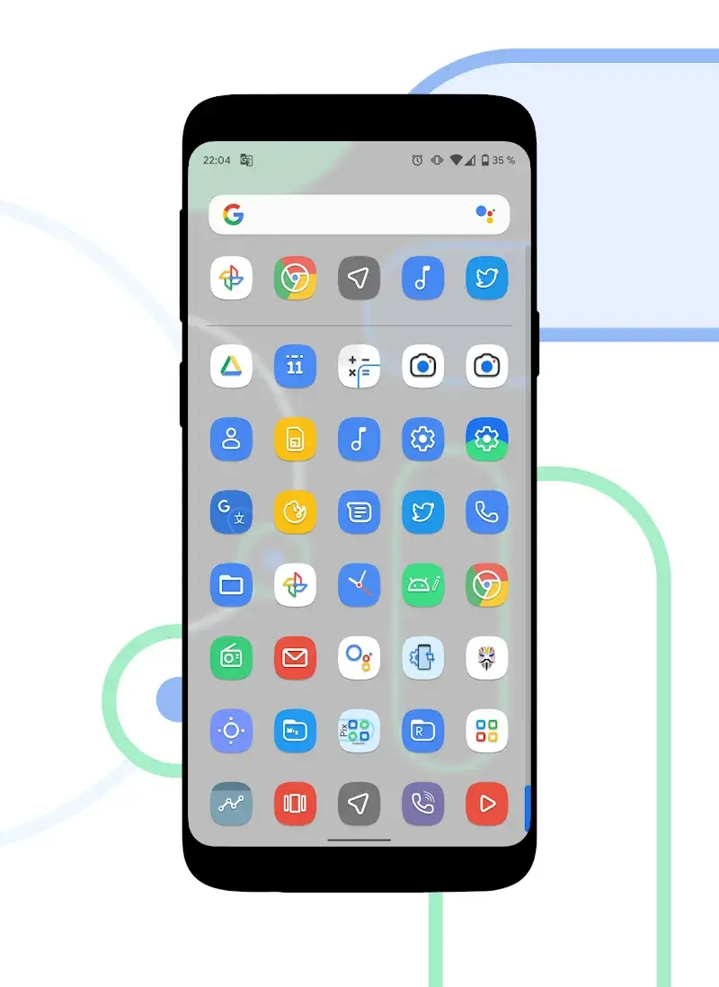 Pix Material Icon Pack screenshot 1