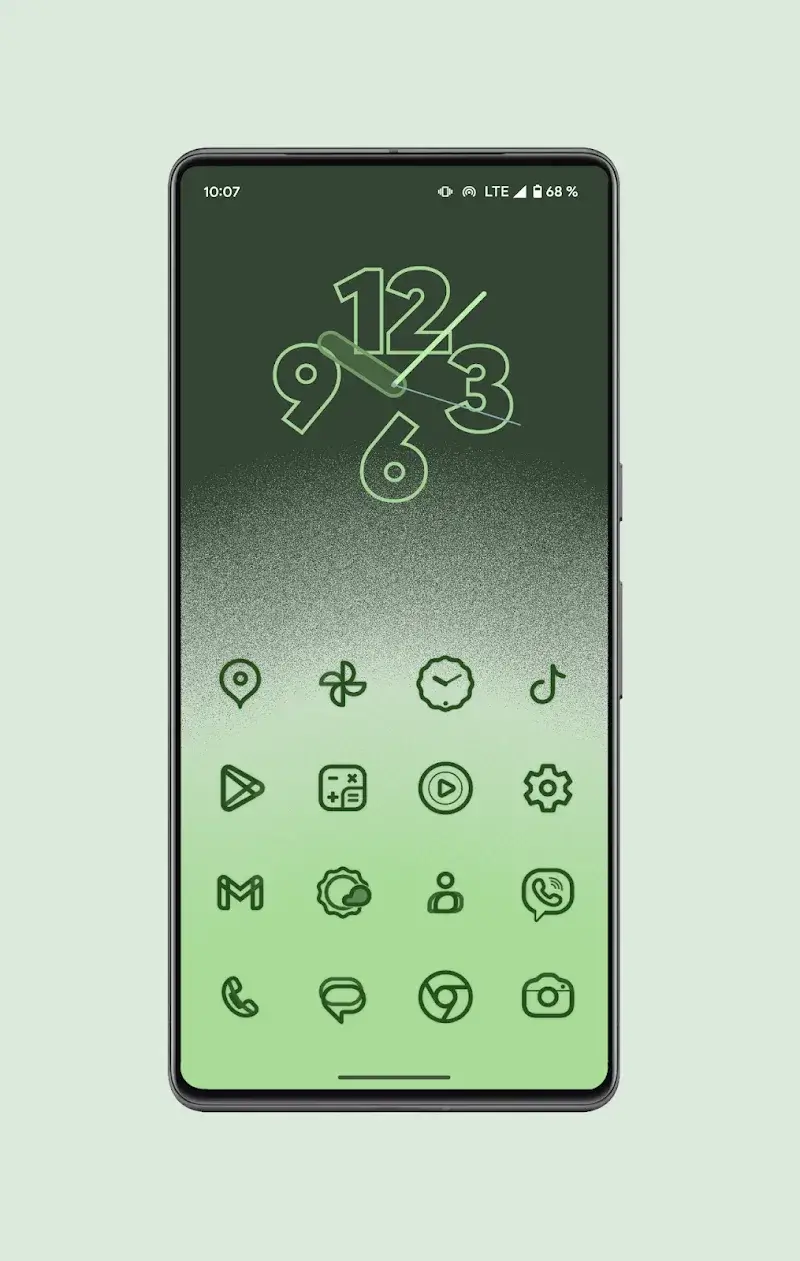 PixLinear Dark Icon Pack (PixLinearDark Icons) screenshot 1