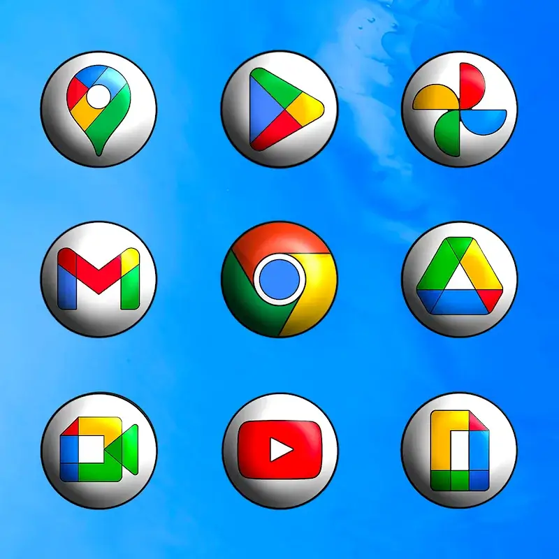 Pixly 3D - Icon Pack screenshot 1